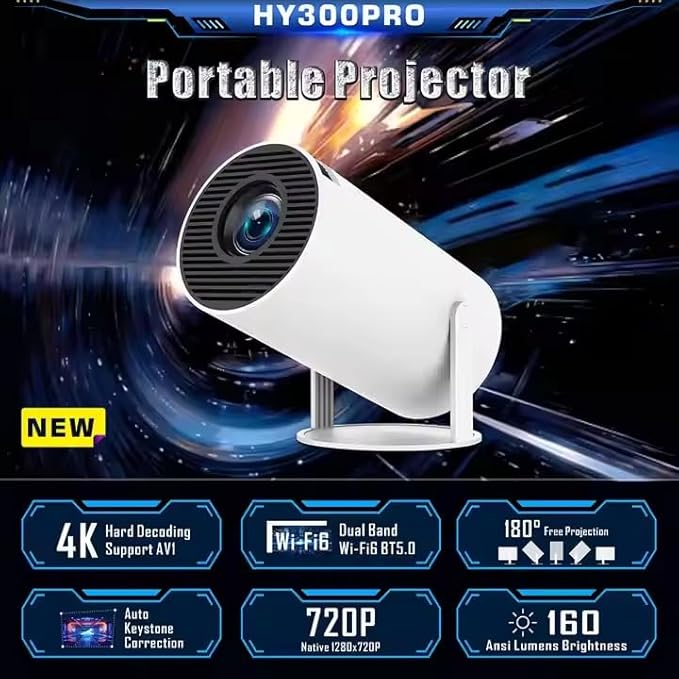 Portable Projector 4K
