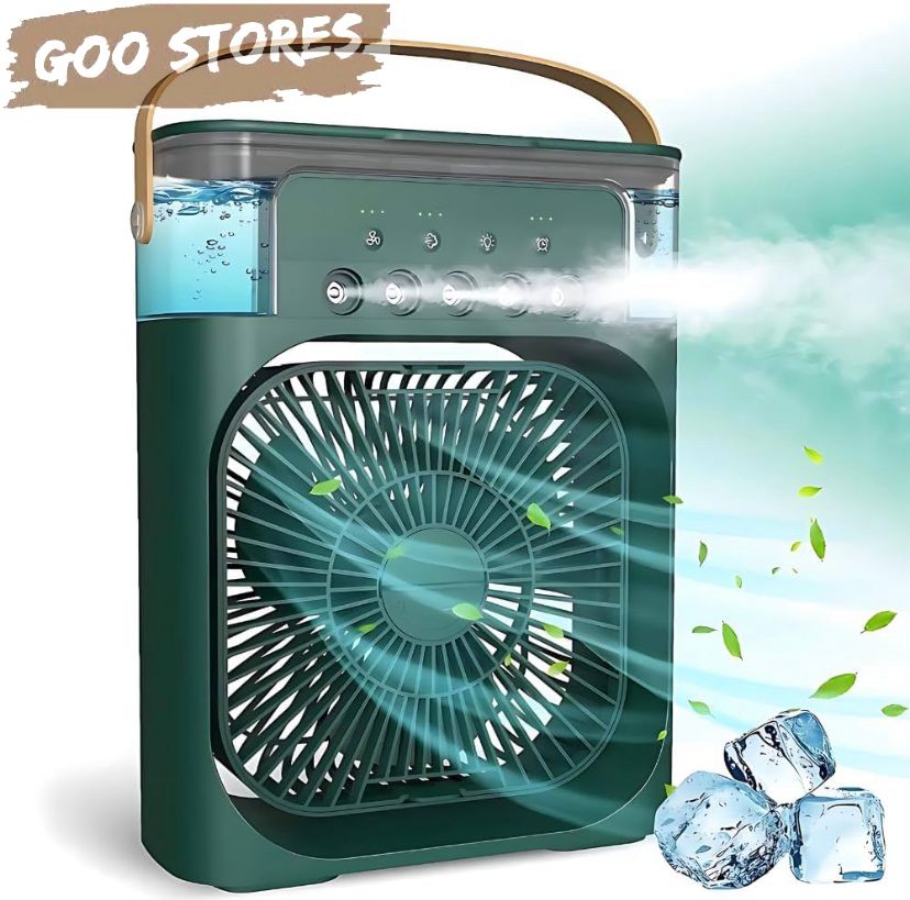 Portable Fan Wearable Waist Fan 10000mAh Rechargeable, Waist Clip Fan with 3 Speeds 6500RPM Strong Airflow, Clip Belt Fan Cooling Personal Fan for Outdoor 15H Working Time as Necklace Fan- Black