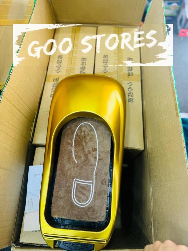 FURLOU Fully Automatic Shoe Cover Machine Household Disposable Shoe Film Machine, Portable Shoe Foil Machine with 3 Roll Shoe Membrane, Waterproof and Dustproof, for Indoors, Hospital, Shop And Office
