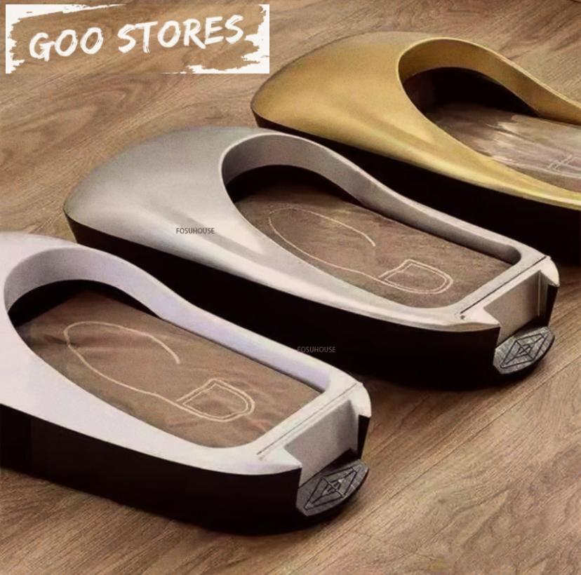 FURLOU Fully Automatic Shoe Cover Machine Household Disposable Shoe Film Machine, Portable Shoe Foil Machine with 3 Roll Shoe Membrane, Waterproof and Dustproof, for Indoors, Hospital, Shop And Office