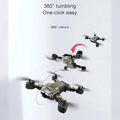 Drone with Camera，1080p HD FPV Foldable Remote Control Drone，360° Flips.