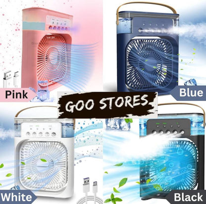 Portable Fan Wearable Waist Fan 10000mAh Rechargeable, Waist Clip Fan with 3 Speeds 6500RPM Strong Airflow, Clip Belt Fan Cooling Personal Fan for Outdoor 15H Working Time as Necklace Fan- Black