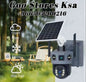 4K Solar Security Cameras Wireless Outdoor, 2.4g & 5g WiFi PTZ Camera Battery Powered, 360°View Home Security Systems with Color Night Vision, Spotlight Siren, PIR Sensor, IP66